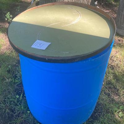 1/2 Barrel with Lid