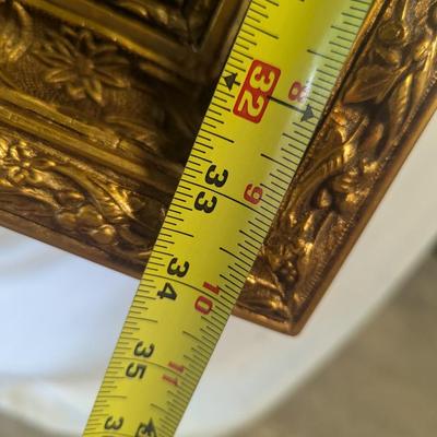 Gold Gilt Beveled Framed Wall Mirror