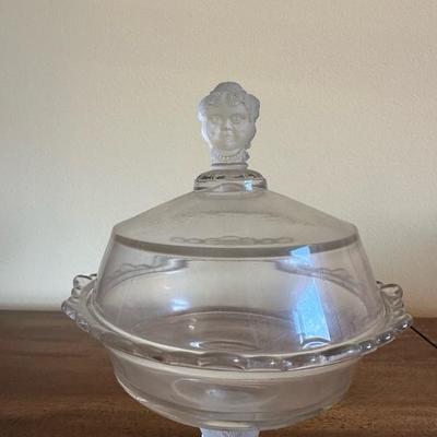 Lot of Vintage Glass Candy Dishes and Small Bowls