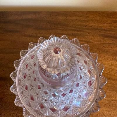 Lot of Vintage Glass Candy Dishes and Small Bowls