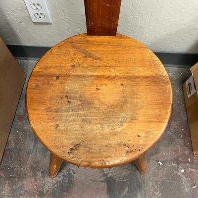 1950s Fireplace Keyhole chair MCM