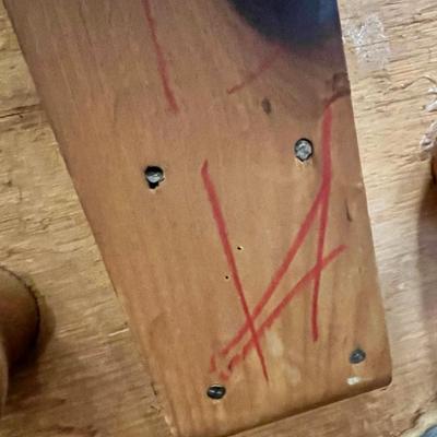1950s Fireplace Keyhole chair MCM