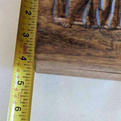 Carved Elephant Wooden Box