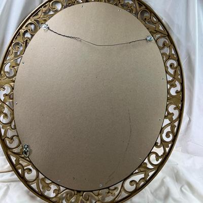 Syroco Mid century mirror Gold hanging