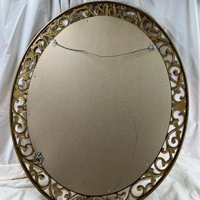 Syroco Mid century mirror Gold hanging