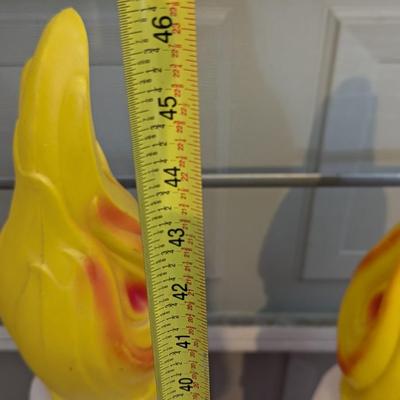 Vintage Empire Noel Candle Blow Molds