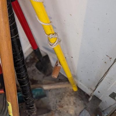 Assortment Of Garden Tools Snow Shovel