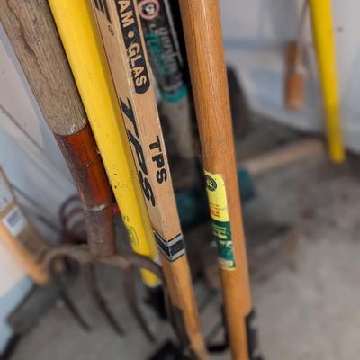 Assortment Of Garden Tools Snow Shovel