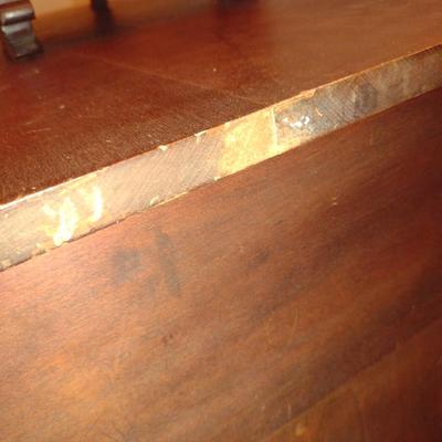 Vintage Solid Wood Four Drawer Dresser