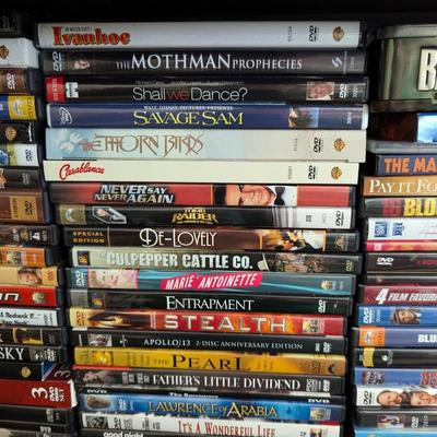A Variety Of DVD's