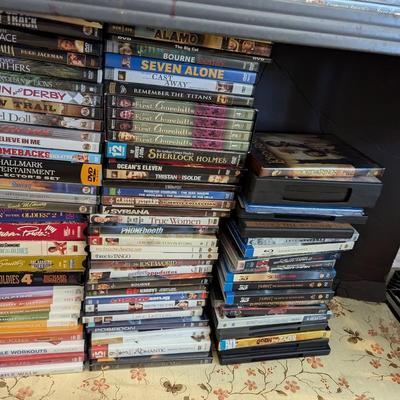 A Variety Of DVD's