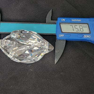 Lot of Swarovski Crystal Swans Owl Egg Houses Paperweight