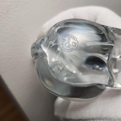 Baccarat France Glass Rabbit