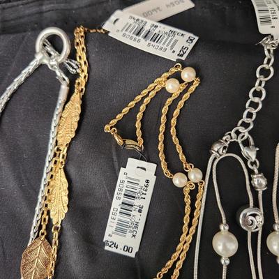 Jewelry Lot Necklaces Earrings Trifari Brighton Ben-Amun Napier Monet