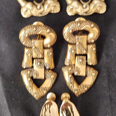 Jewelry Lot Necklaces Earrings Trifari Brighton Ben-Amun Napier Monet