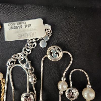 Jewelry Lot Necklaces Earrings Trifari Brighton Ben-Amun Napier Monet