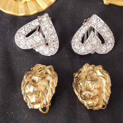 Jewelry Lot Necklaces Earrings Trifari Brighton Ben-Amun Napier Monet