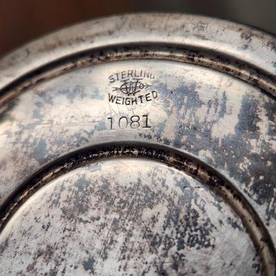 Lot of 6 pcs Sterling Silver Bowls Cup Sugar Creamer