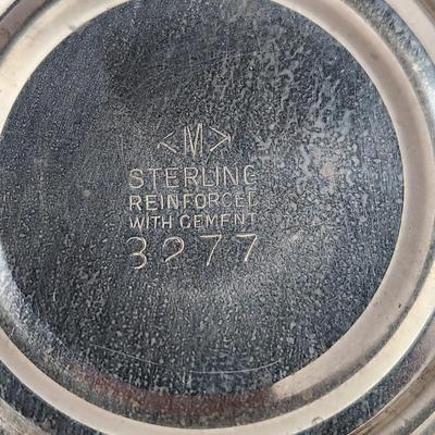 Lot of 6 pcs Sterling Silver Bowls Cup Sugar Creamer