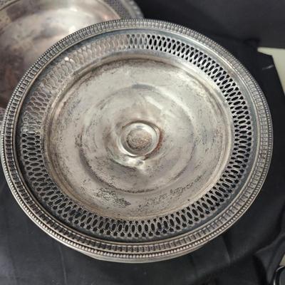 Lot of 6 pcs Sterling Silver Bowls Cup Sugar Creamer