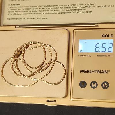 2 14kt Gold Chain Necklace