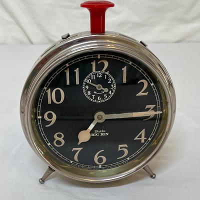 Rare Big Ben Alarm Clock