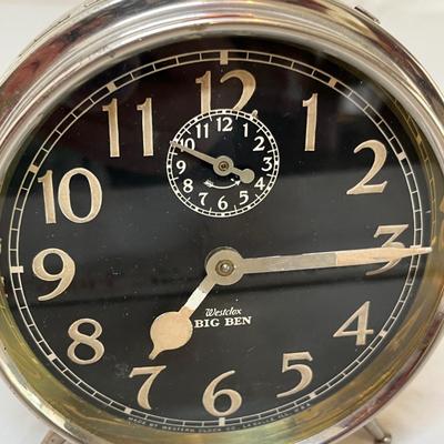 Rare Big Ben Alarm Clock