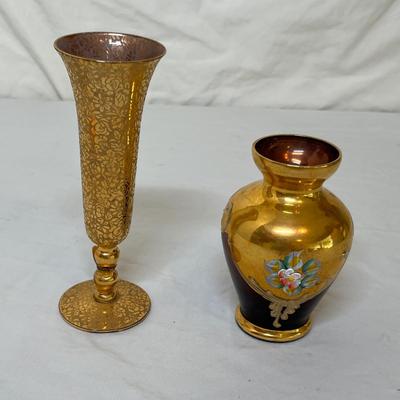 Gold Vases