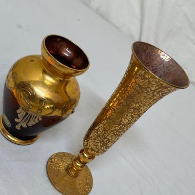 Gold Vases
