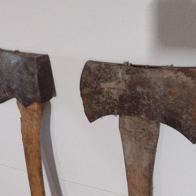 Pair of Long Handled Axes