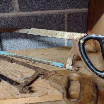 Assortment of Hack Saws