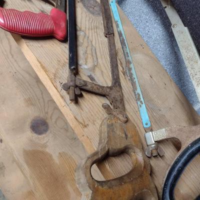 Assortment of Hack Saws