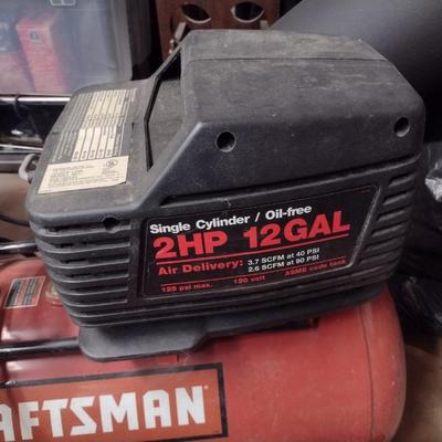 Craftsman 2HP 12 Gallon Air Compressor (B)