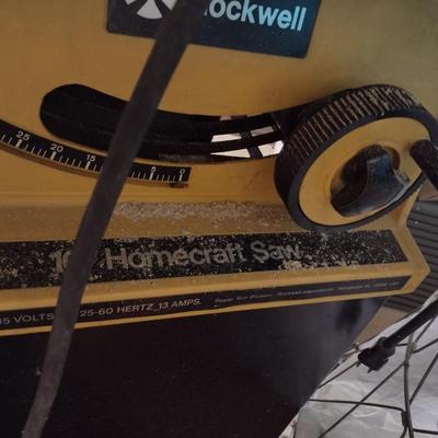 Rockwell Homecraft 10" Table Saw (B)