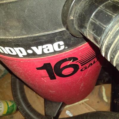 High Performance Wet/Dry Shop Vac 16 Gallons (B)