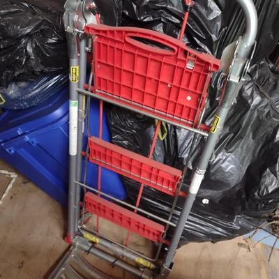 Total Trolley Portable Hand Truck/Folding Stepstool (B)