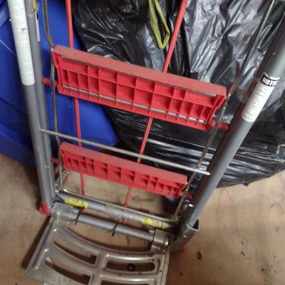 Total Trolley Portable Hand Truck/Folding Stepstool (B)