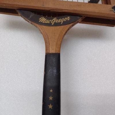 Pair of Vintage Tennis Rackets
