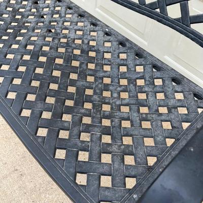 Outdoor Metal Bench