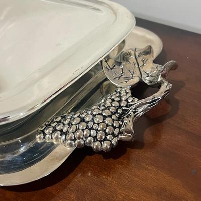 GODINGER Silver Plated Oblong Casserole