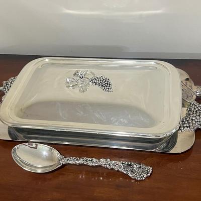 GODINGER Silver Plated Oblong Casserole