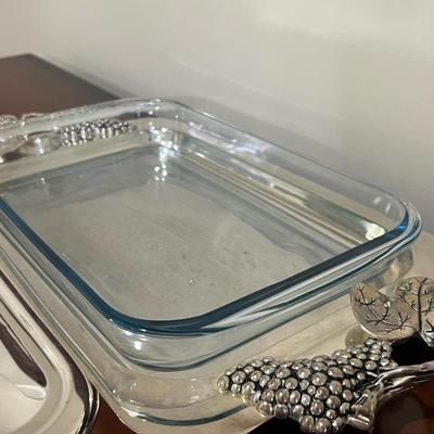GODINGER Silver Plated Oblong Casserole