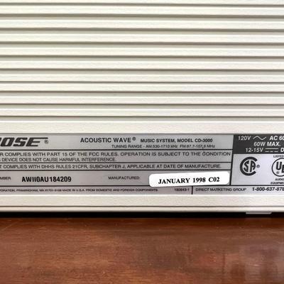 BOSE Acoustic Wave CD/Radio