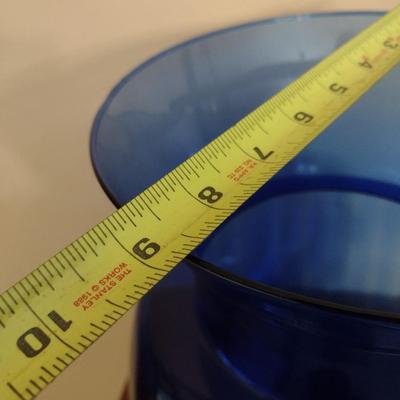 Cobalt Blue Large Glass Vase