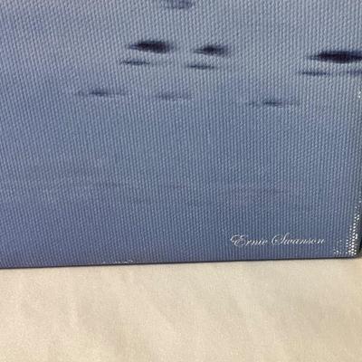 Lot# 168 Ernie Swanson Mirror Image Photograph on Canvas