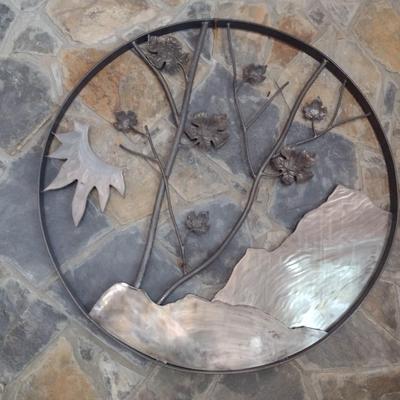 Impressive Hand-Crafted Metal Art Wall Art