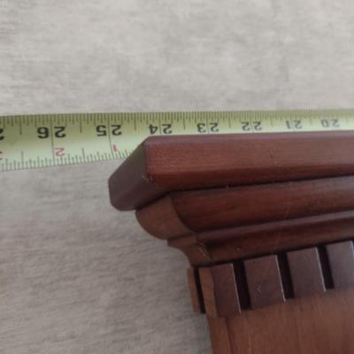 Cherry Wood Framed Wall Mirror