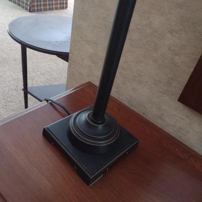 Metal Post Table Lamp