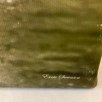 Lot# 174 Ernie Swanson Egret Photograph On Canvas