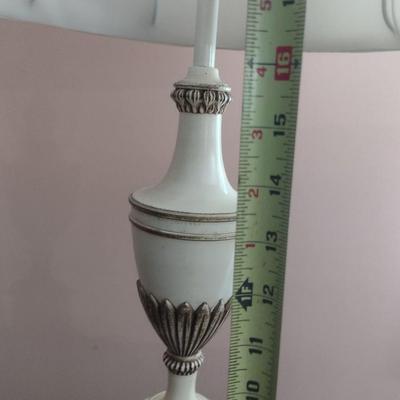 Metal Urn Post Table Lamp with Shade